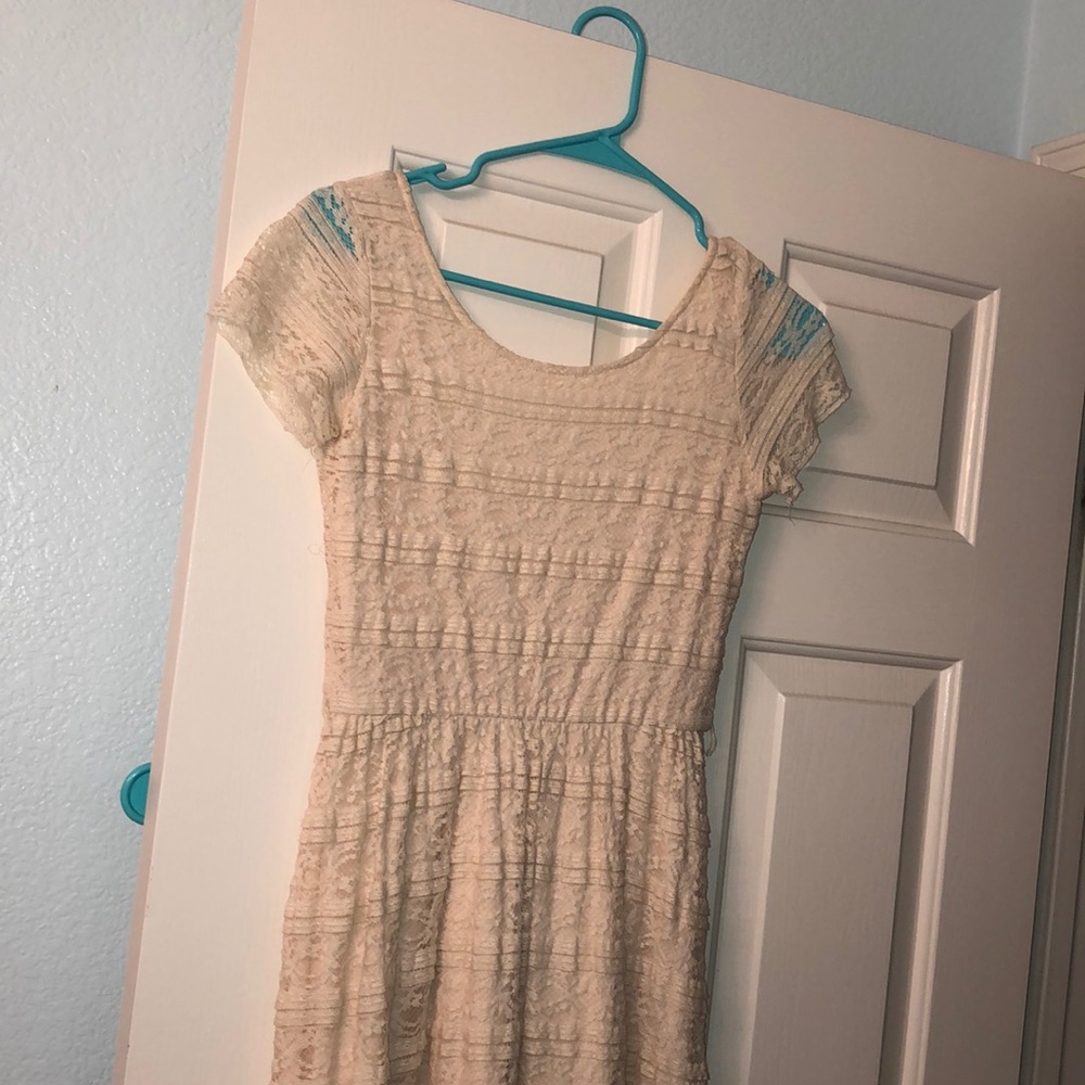 Creme colored dress